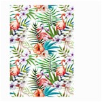 Tropical flamingo Small Garden Flag (Two Sides) Front