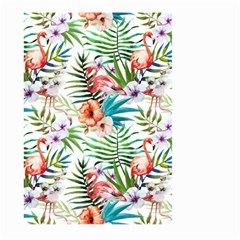 Tropical Flamingo Large Garden Flag (two Sides) by goljakoff