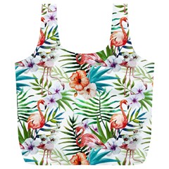 Tropical Flamingo Full Print Recycle Bag (xl) by goljakoff