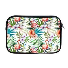 Tropical Flamingo Apple Macbook Pro 17  Zipper Case by goljakoff