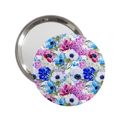 Purple Flowers 2 25  Handbag Mirrors by goljakoff