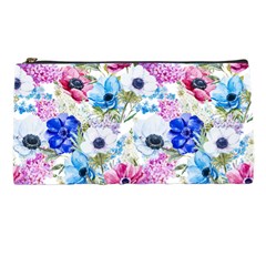 Purple Flowers Pencil Case by goljakoff