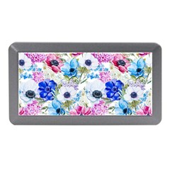 Purple Flowers Memory Card Reader (mini) by goljakoff