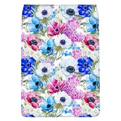 Purple Flowers Removable Flap Cover (l) by goljakoff