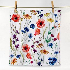 Flowers Face Towel