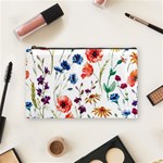 Flowers Cosmetic Bag (Medium) Front