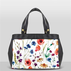 Flowers Oversize Office Handbag (2 Sides)