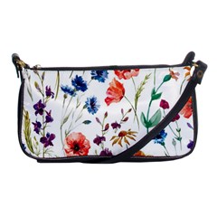 Flowers Shoulder Clutch Bag by goljakoff