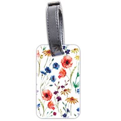 Flowers Luggage Tag (two Sides) by goljakoff