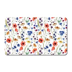 Flowers Pattern Magnet (rectangular) by goljakoff