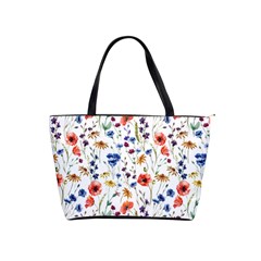 Flowers Pattern Classic Shoulder Handbag