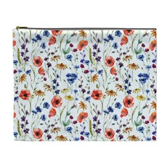 Flowers Pattern Cosmetic Bag (xl) by goljakoff