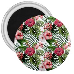 Tropical Flowers 3  Magnets by goljakoff