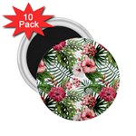 Tropical flowers 2.25  Magnets (10 pack)  Front