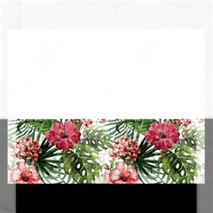 Tropical Flowers Rectangular Jigsaw Puzzl by goljakoff