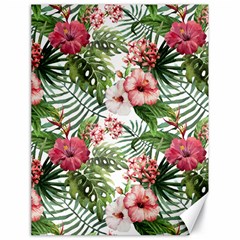 Tropical Flowers Canvas 18  X 24  by goljakoff