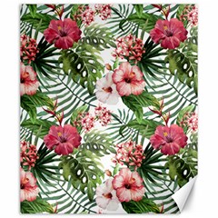 Tropical Flowers Canvas 20  X 24  by goljakoff