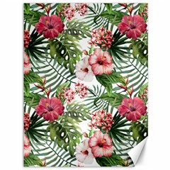 Tropical Flowers Canvas 36  X 48  by goljakoff