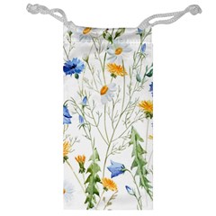 Summer Flowers Jewelry Bag by goljakoff