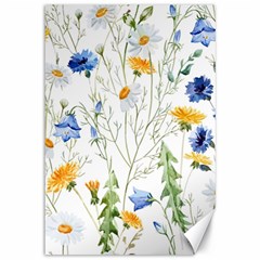 Summer Flowers Canvas 12  X 18  by goljakoff