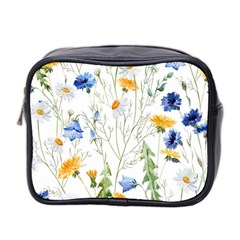 Summer Flowers Mini Toiletries Bag (two Sides) by goljakoff