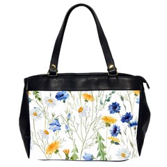 Summer Flowers Oversize Office Handbag (2 Sides) by goljakoff