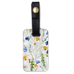 Summer Flowers Luggage Tag (one Side) by goljakoff