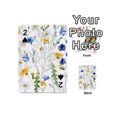 Summer Flowers Playing Cards 54 Designs (mini) by goljakoff