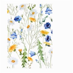 Summer Flowers Large Garden Flag (two Sides) by goljakoff