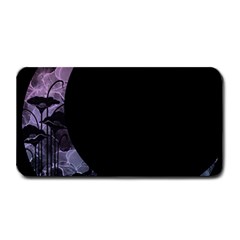 Floral Pink And Purple Moon Medium Bar Mats by Dazzleway