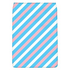 Transgender Pride Diagonal Stripes Pattern Removable Flap Cover (l) by VernenInk