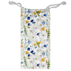 Summer Flowers Pattern Jewelry Bag by goljakoff