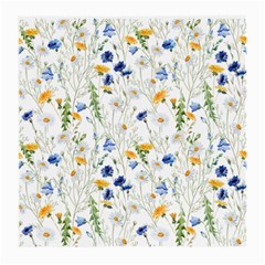 Summer Flowers Pattern Medium Glasses Cloth by goljakoff