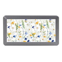 Summer Flowers Pattern Memory Card Reader (mini) by goljakoff