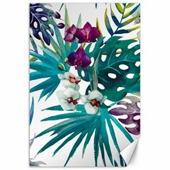 Tropical Flowers Canvas 20  X 30  by goljakoff