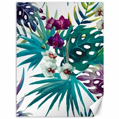 Tropical Flowers Canvas 36  X 48  by goljakoff