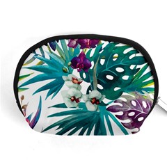 Tropical flowers Accessory Pouch (Medium)