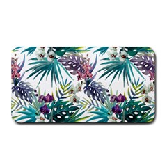 Tropical Flowers Pattern Medium Bar Mats by goljakoff