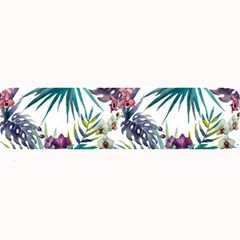 Tropical Flowers Pattern Large Bar Mats by goljakoff