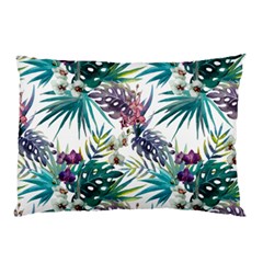 Tropical Flowers Pattern Pillow Case by goljakoff