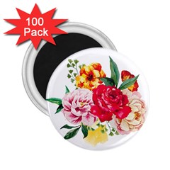 Garden Flowers 2 25  Magnets (100 Pack)  by goljakoff