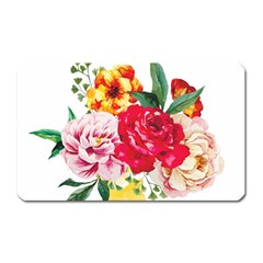 Garden Flowers Magnet (rectangular) by goljakoff