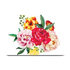 Garden Flowers Plate Mats by goljakoff