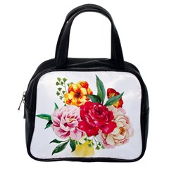 Garden Flowers Classic Handbag (one Side) by goljakoff