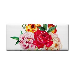 Garden Flowers Hand Towel by goljakoff