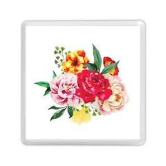 Garden Flowers Memory Card Reader (square) by goljakoff