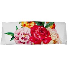 Garden Flowers Body Pillow Case (dakimakura) by goljakoff