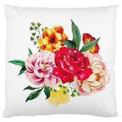 Garden Flowers Large Cushion Case (two Sides)