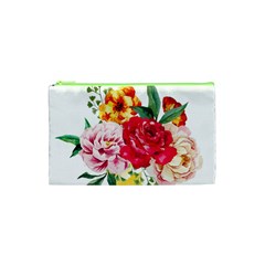 Garden Flowers Cosmetic Bag (xs) by goljakoff