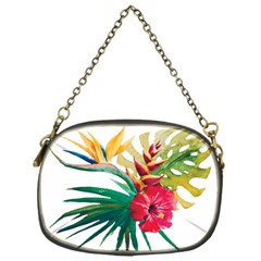 Tropical Flowers Chain Purse (one Side) by goljakoff